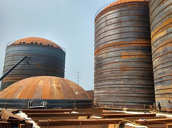 廉江焦粉钢板仓